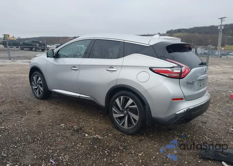 2017 Nissan Murano Platinum z USA, uszkodzony, nr VIN 5N1AZ2MG9HN187679